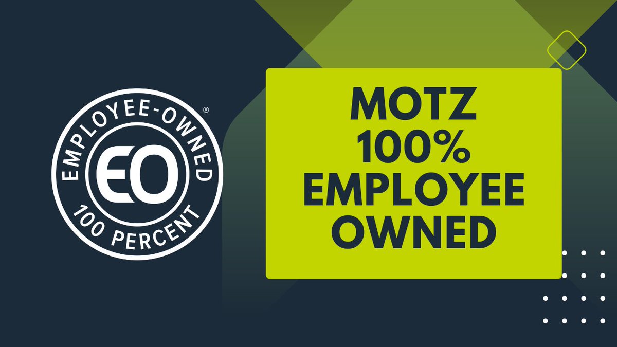 For the first time in 48 years, we have new owners—ALL of us! 🎉 Motz is now 100% employee-owned, making us the only turf-building company of our kind. Our team’s success is our company’s success, and we’re just getting started! hubs.la/Q03dS8Mw0 #EmployeeOwned #BuiltByMotz