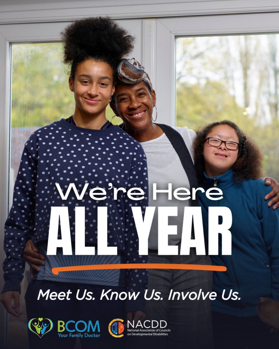 bcomhealth's tweet image. March is Developmental Disabilities Awareness Month. Visit bit.ly/4iseVyW  to learn more about this year’s DDAM campaign and how you can get involved! #BCOM #DevelopmentalDisabilitiesAwarenessMonth #InvolveUs