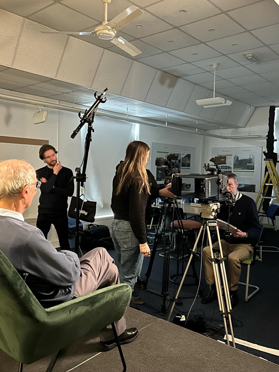 It’s lights camera action here at the archive over the next couple of days! 

Oral histories are an invaluable resource and we’re very privileged to have such super interviewees for this <a href="/SSETransmission/">SSEN Transmission</a> project.