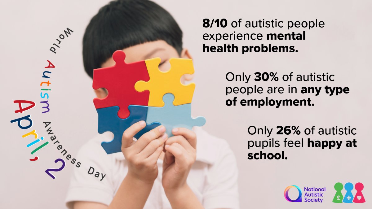 Schools Advisory Service (@schoolsadvisory) on Twitter photo This #WorldAutismAcceptanceMonth, let's spark meaningful conversations to raise awareness and support our autistic colleagues, pupils, friends & family.
Together, we can build a culture of acceptance where everyone feels valued, included & empowered to succeed💙
#WAAD25 <a href="/Autism/">National Autistic Society</a> This #WorldAutismAcceptanceMonth, let's spark meaningful conversations to raise awareness and support our autistic colleagues, pupils, friends & family.
Together, we can build a culture of acceptance where everyone feels valued, included & empowered to succeed💙
#WAAD25 <a href="/Autism/">National Autistic Society</a>