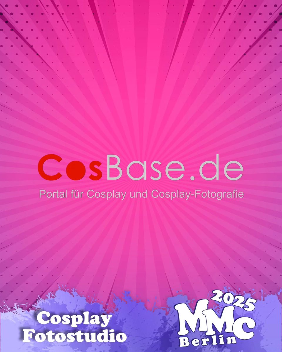 CosBase-Fotostudio

CosBase bietet euch liebevolle Qualitätsfotos von euren Cosplays. Ihr könnt allein vorbeischauen oder als Gruppe und das ohne Anmeldung!
Schon am nächsten Tage bekommt ihr eure Fotos online auf CosBase.de.

cosbase.de

Euer MMC-Team