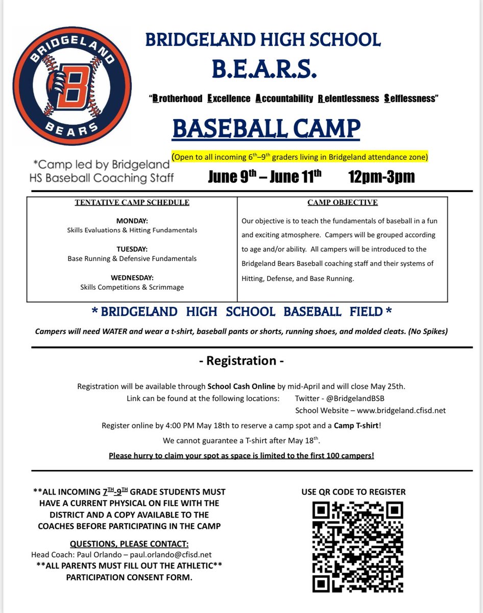 Bridgeland Baseball (@bridgelandbsb) on Twitter photo 