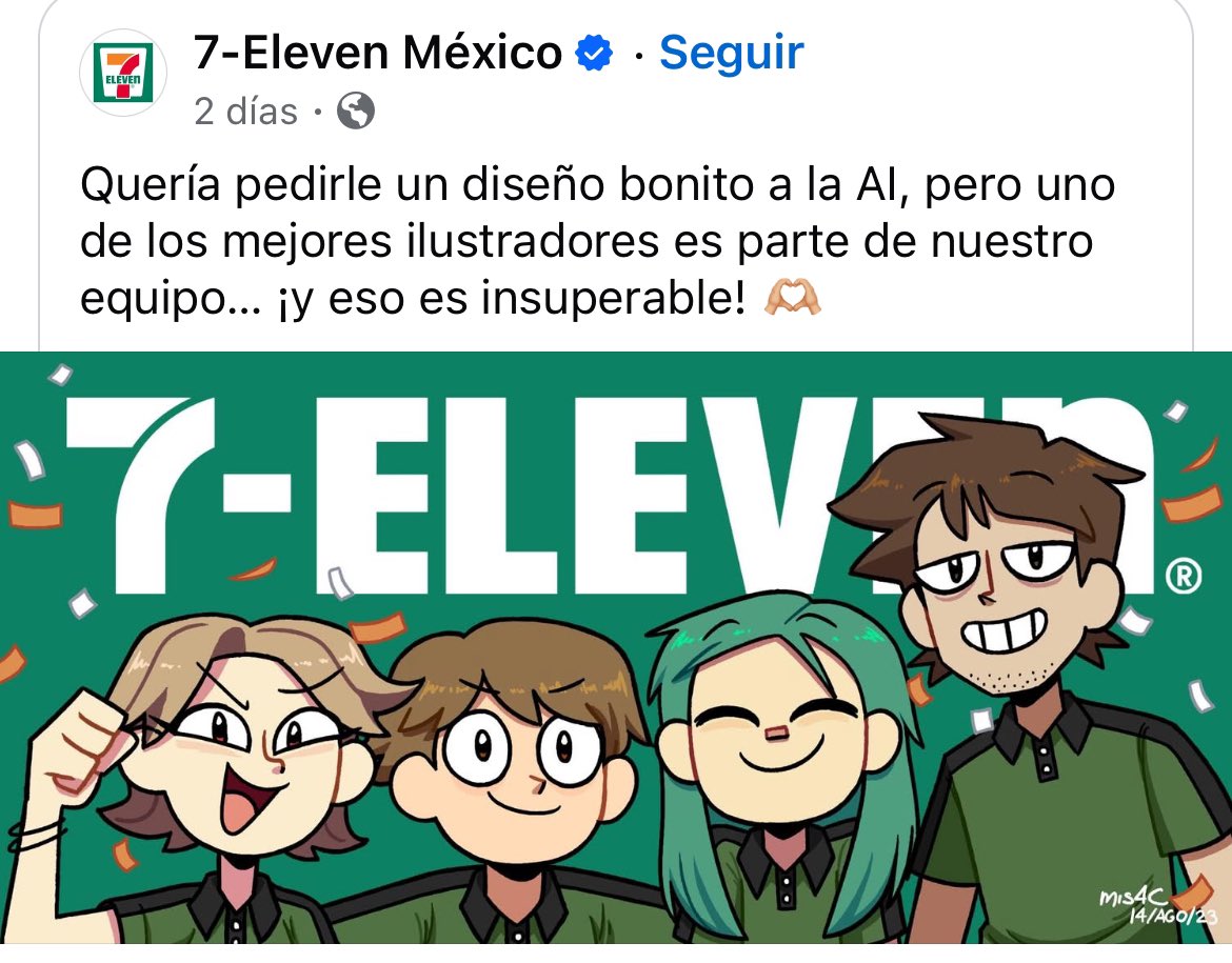 ✨👏🏼Mientras otras marcas de renombres postean sus filtros de Ghibli, 7-Eleven México promociona a los suyos.👏🏼✨