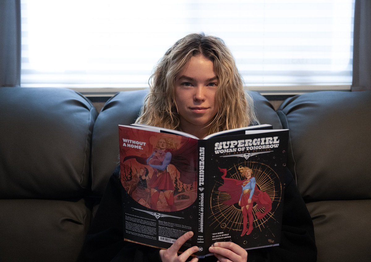 Today we celebrate #Supergirl and all her various incarnations. Can’t wait for you to see the latest version, portrayed by the indomitable @millyalcock, in June 2026.

Photo by Parisa Taghizadeh.