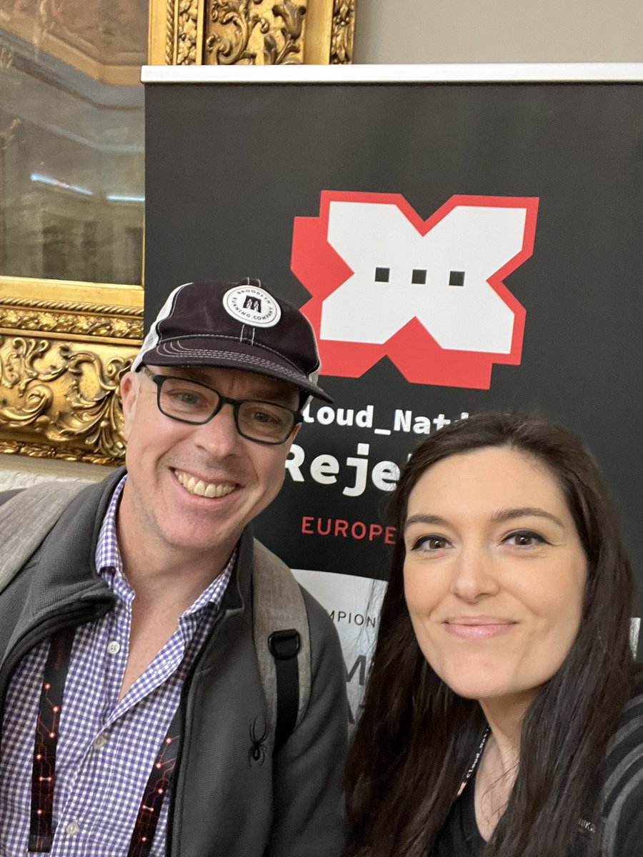 Vladi Stevanovic (@vladistevanovic) on Twitter photo First time at <a href="/rejektsio/">Cloud Native Rejekts</a> ! The talks are great, and the hallway track even better 🙌🏻
1 hour and 50 minutes left to <a href="/tomjohnson3/">Thomas Johnson</a> ‘s talk! 👀 First time at <a href="/rejektsio/">Cloud Native Rejekts</a> ! The talks are great, and the hallway track even better 🙌🏻
1 hour and 50 minutes left to <a href="/tomjohnson3/">Thomas Johnson</a> ‘s talk! 👀