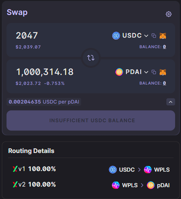 <a href="/IvanOnTech/">Ivan on Tech 🍳📈💰</a> I like making a milly from $2000 with an unstable stable coin. $Pdai