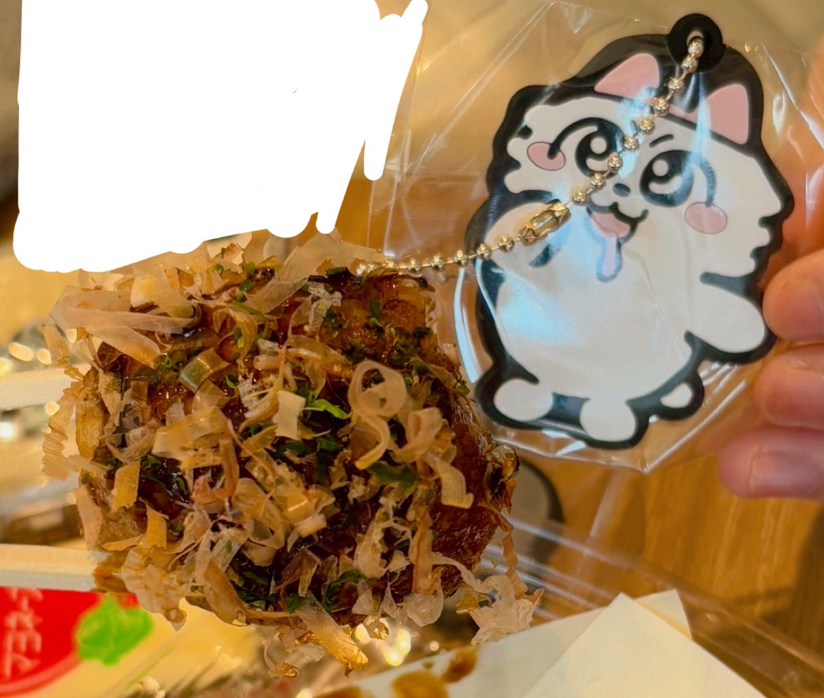 この前偶然ガチャガチャあったから！！！食べさせた（食べさせていただいた）

🐈