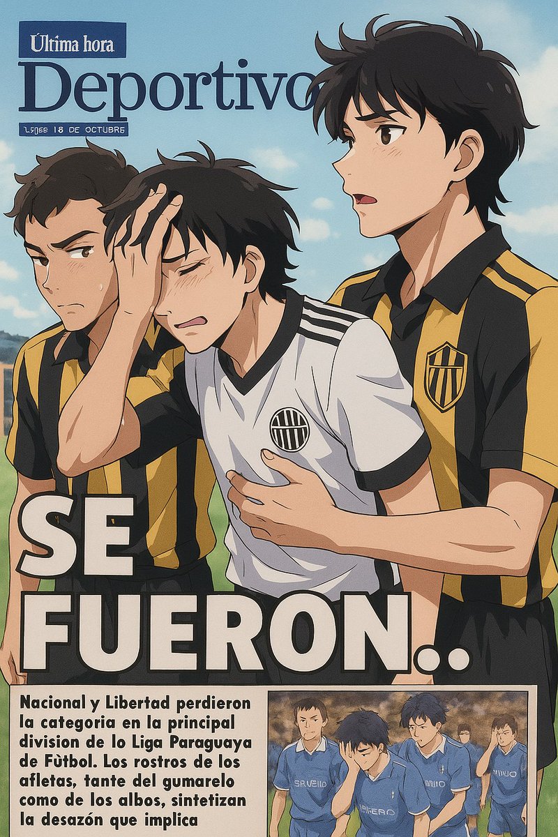 Momento historico de nuestro futbol, un club desciende frente a su clasico rival 🅱️