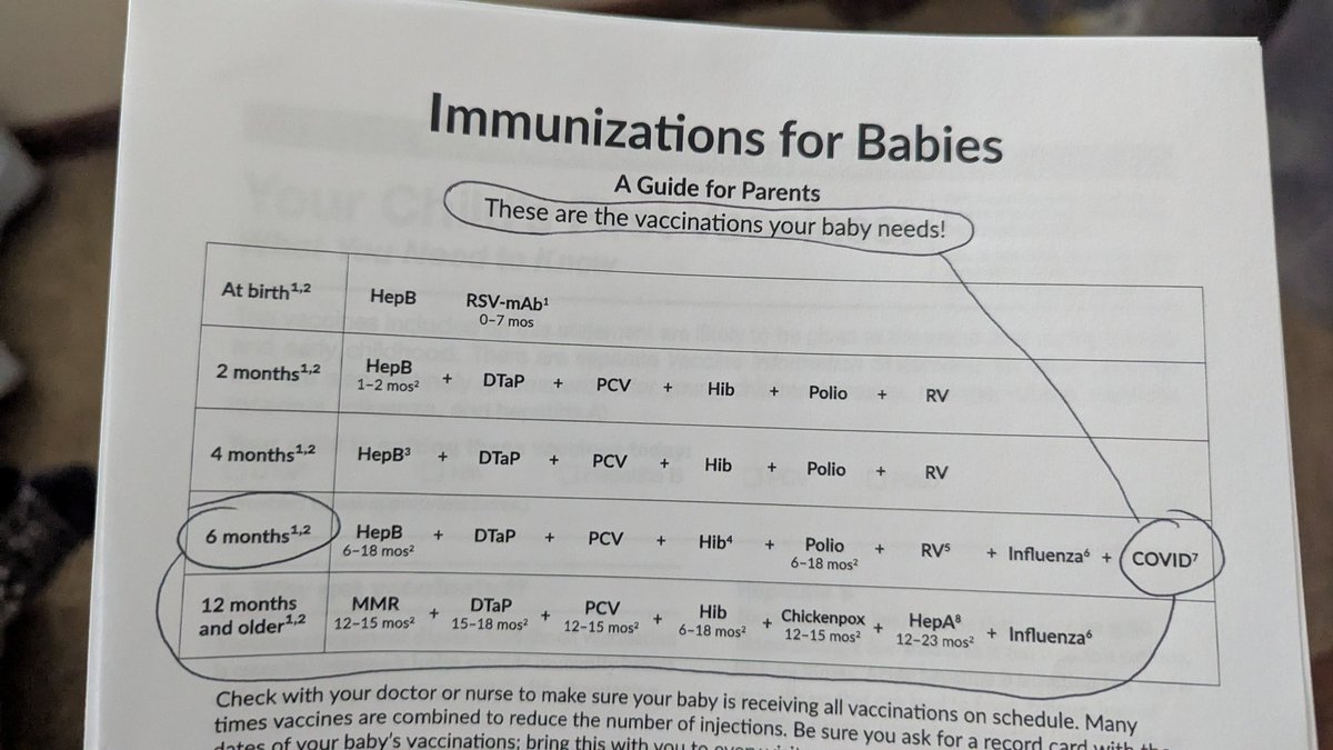 Profound_Cuban's tweet photo. I hope all the 6 mo babies out there are getting their first Covid Shot! Ours definitely will be and may even get his own mask! They are safe AND effective, even for babies! https://t.co/CR3WA4cnrZ