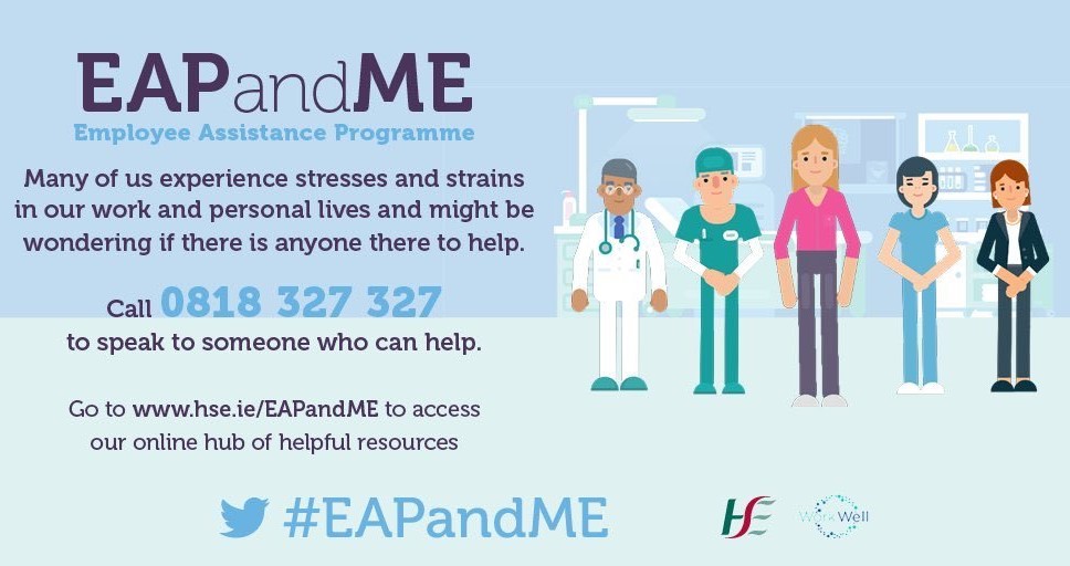 The Employee Assistance Programme is a free, confidential and independent service for all staff. If you’re experiencing any issues that may be affecting your mental health, call 0818 327 327 to speak to someone who can help. 

#mentalhealth #healthyworkplace #greatplacetowork