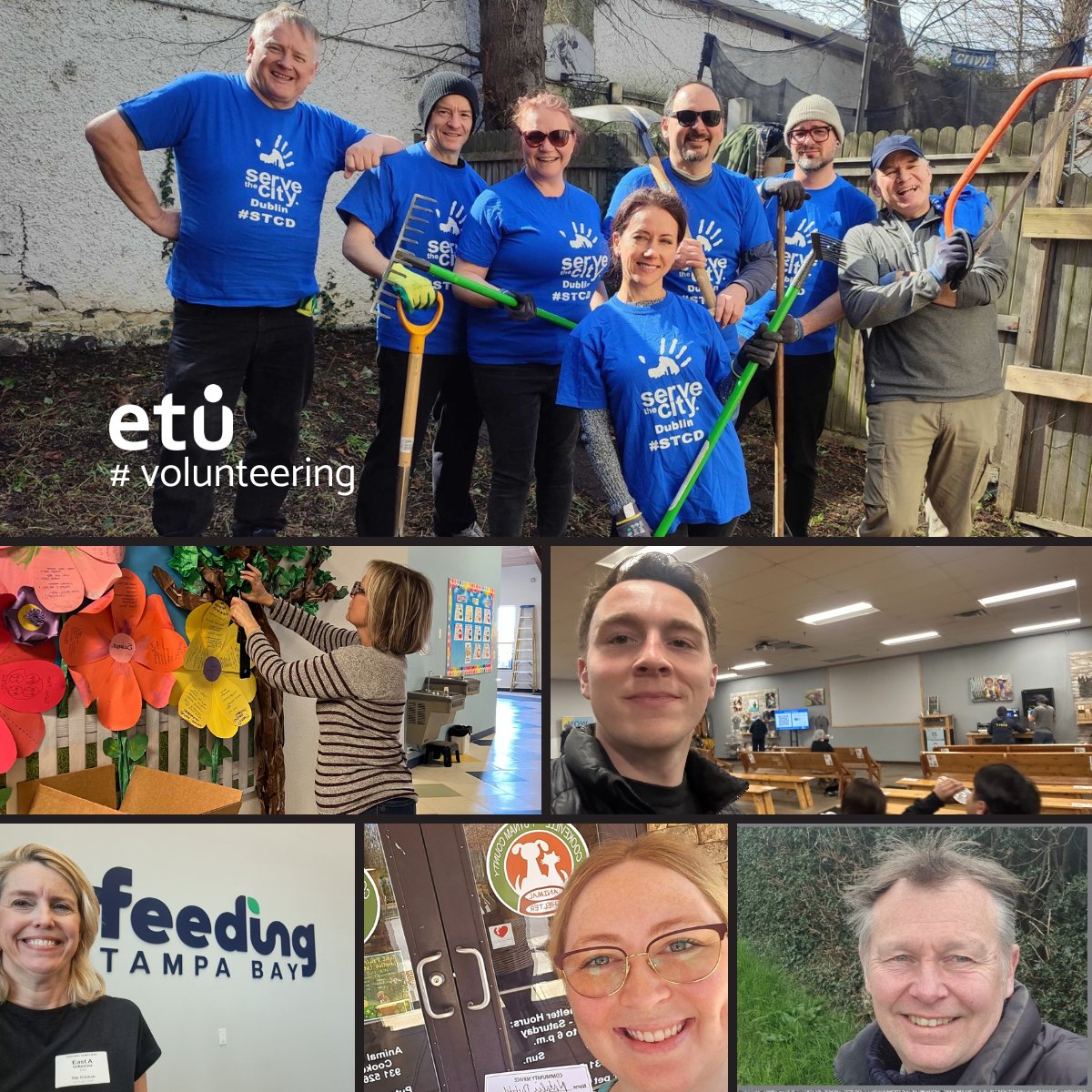 At ETU, March is a month where we have a special focus on community outreach. Every team member was encouraged to take time off from work and volunteer for a cause they believe in. We gave back in many different ways 🙌