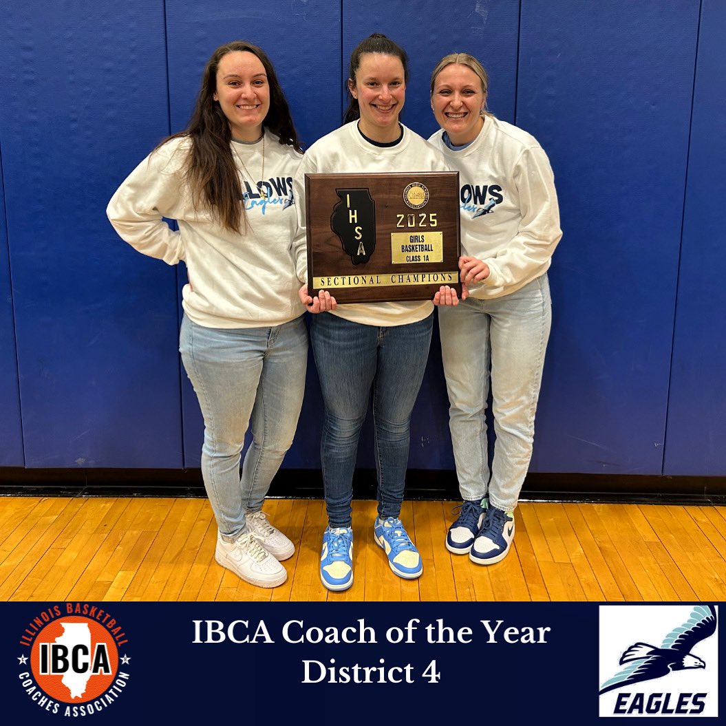 Congrats to our Willows coaching staff for being awarded Coach of the Year once again!!! Success comes from coaches working together as one and no one does it better than these three. Eagle culture at its finest!!! 🏀🔥🦅🏆#3peat #TremendousTrio #EagleCulture <a href="/WAeaglessoar/">Willows Academy Athletics Department</a>