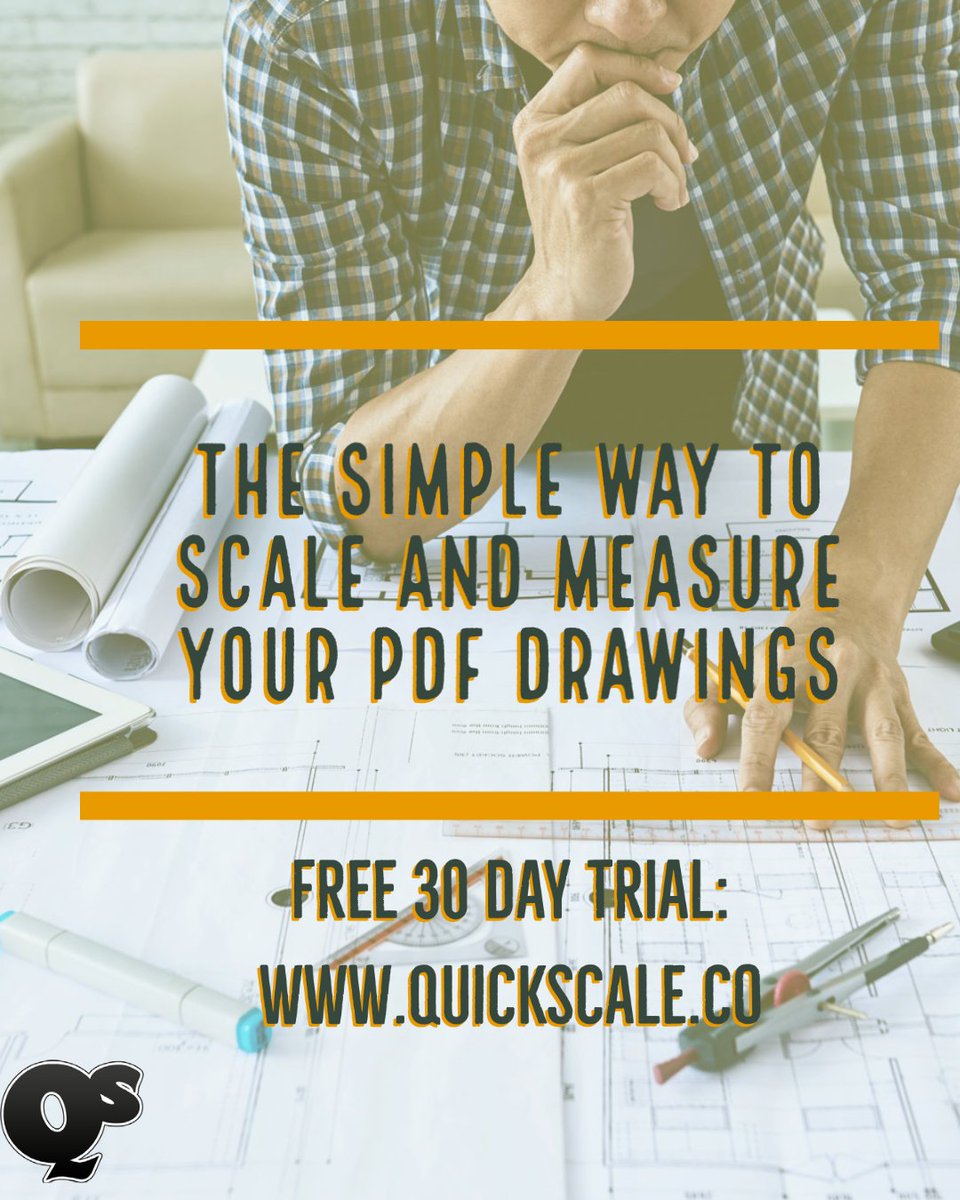 With QuickScale you can take areas and measurements off PDF drawings quickly and easily. All you need is one known measurement. 

Find out more on our website: QuickScale.co

#construction #builders #trades #measuringsoftware