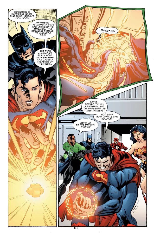 likeaboss6311's tweet photo. @zerowontmiss Omni-man is not pulling dozens of planets at a time dude. He’s never holding a mini black hole is his hand, and he’s NEVER keeping up with the flash. And no, your wannabe flash who CANNOT go so fast he phases through objects, does not count. Omni-man gets washed casually https://t.co/LKLopGqufY