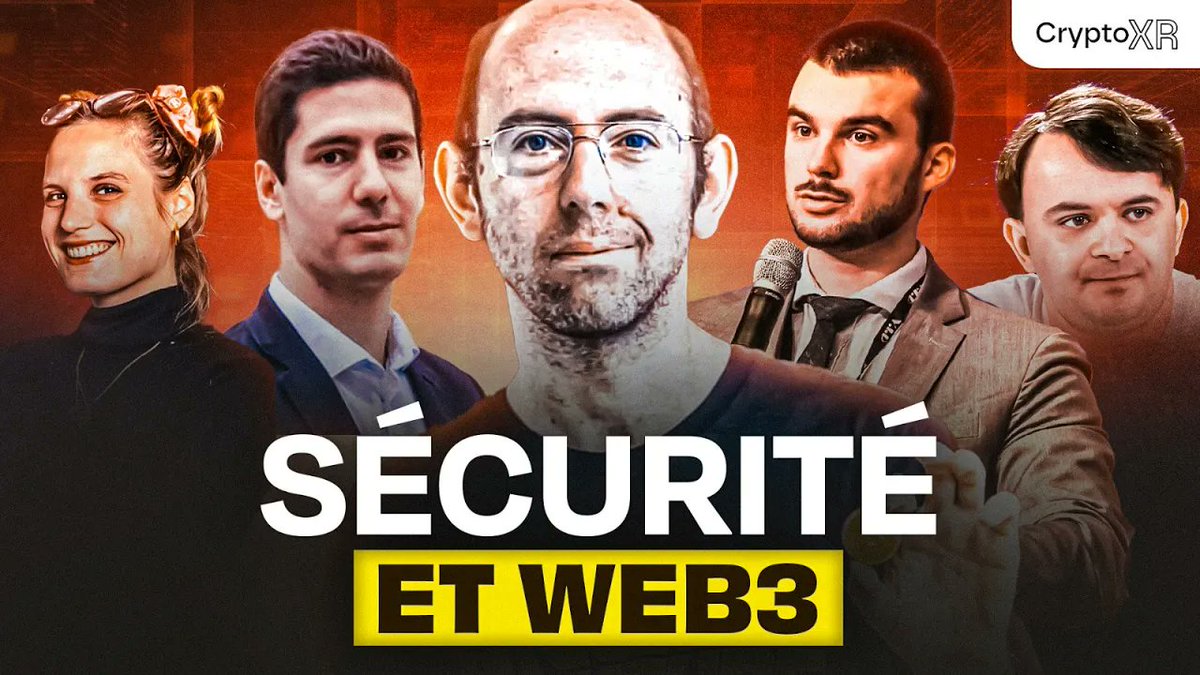 Max_Mètis (@max_metis) on Twitter photo Vu les actus autour de la sécurité dans les cryptos 🔒
et la vidéo du <a href="/le_Parisien/">Le Parisien</a> sortie hier avec Sébastien Martin de Raid Square et Stéphane Winkel 🎥,
j’en profite pour vous partager la conf de #CryptoXR sur la cber-sécurité lors de la dernière édition 🚀
Quelles sont les Vu les actus autour de la sécurité dans les cryptos 🔒
et la vidéo du <a href="/le_Parisien/">Le Parisien</a> sortie hier avec Sébastien Martin de Raid Square et Stéphane Winkel 🎥,
j’en profite pour vous partager la conf de #CryptoXR sur la cber-sécurité lors de la dernière édition 🚀
Quelles sont les