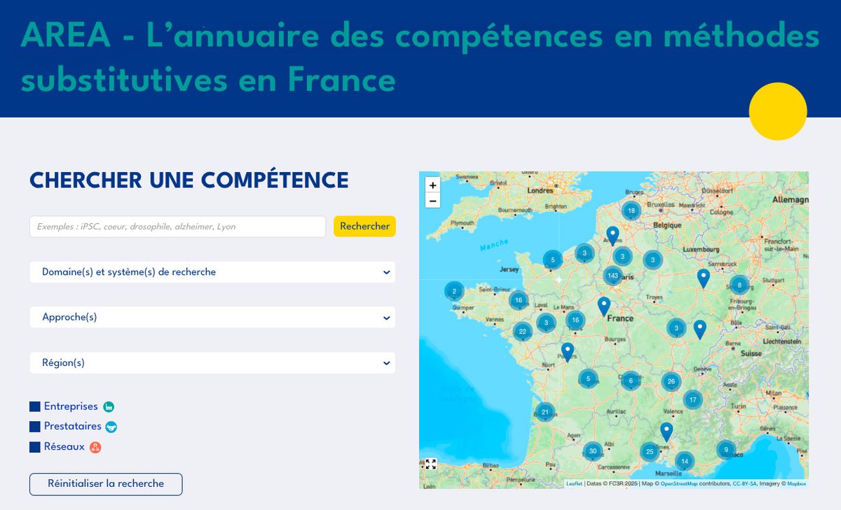Vous avez déjà utilisé des méthodes substitutives dans vos projets de recherche ?
Rejoignez #AREA et sa communauté de 400 scientifiques !
fc3r.com/area/
#remplacement #3R