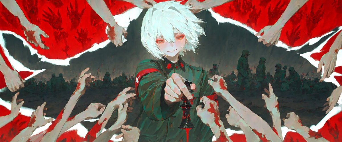 #AIart #TS衛生兵さんの戦場日記