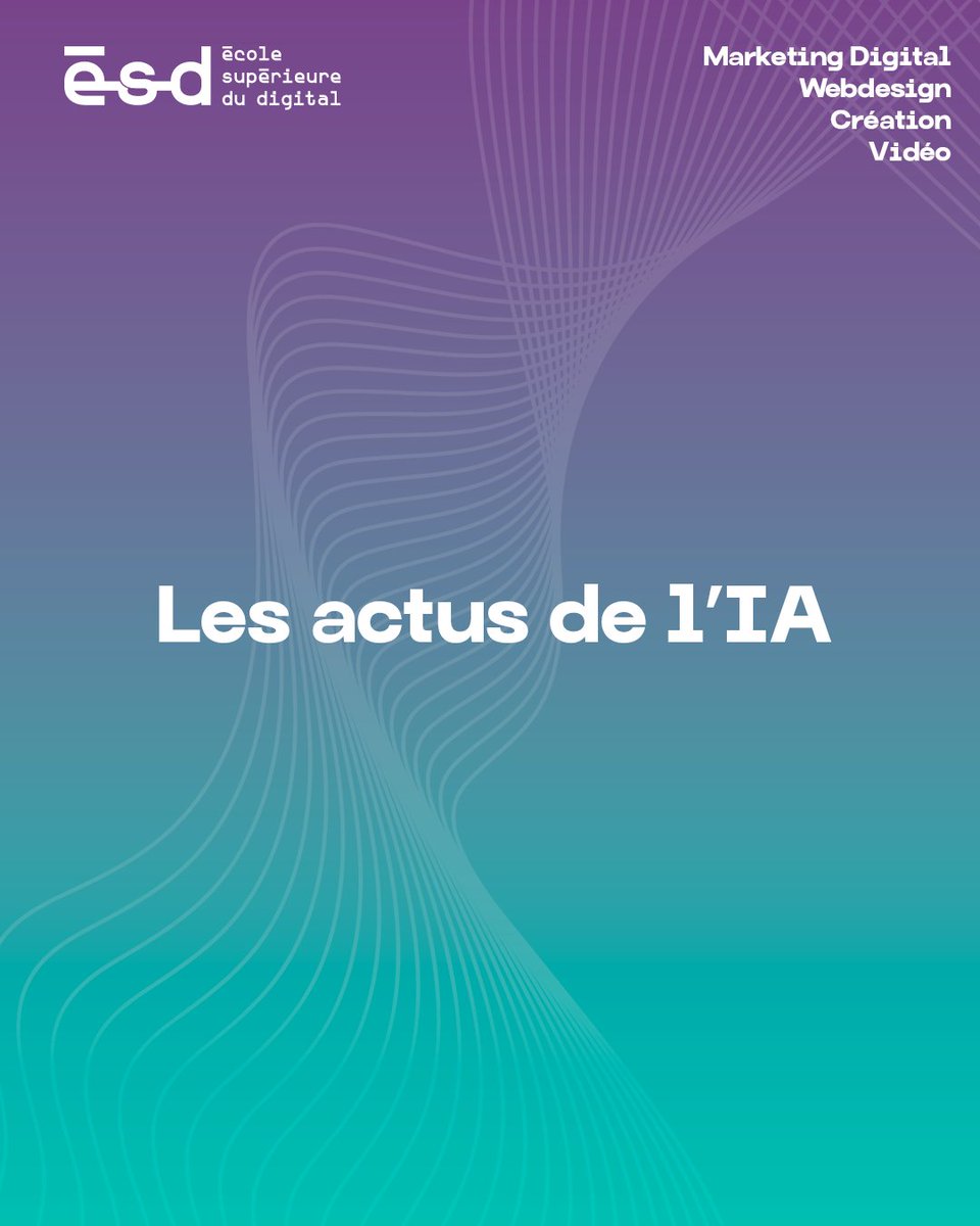 esd_fr's tweet photo. 🤖 L'intelligence artificielle est en constante évolution !
Découvrez les dernières avancées, les nouvelles fonctionnalités et les enjeux majeurs de ce domaine passionnant. 

#ESD #IA #IntelligenceArtificielle #Innovation #Technologie #ActualitésIA https://t.co/QA5TjvqKIo
