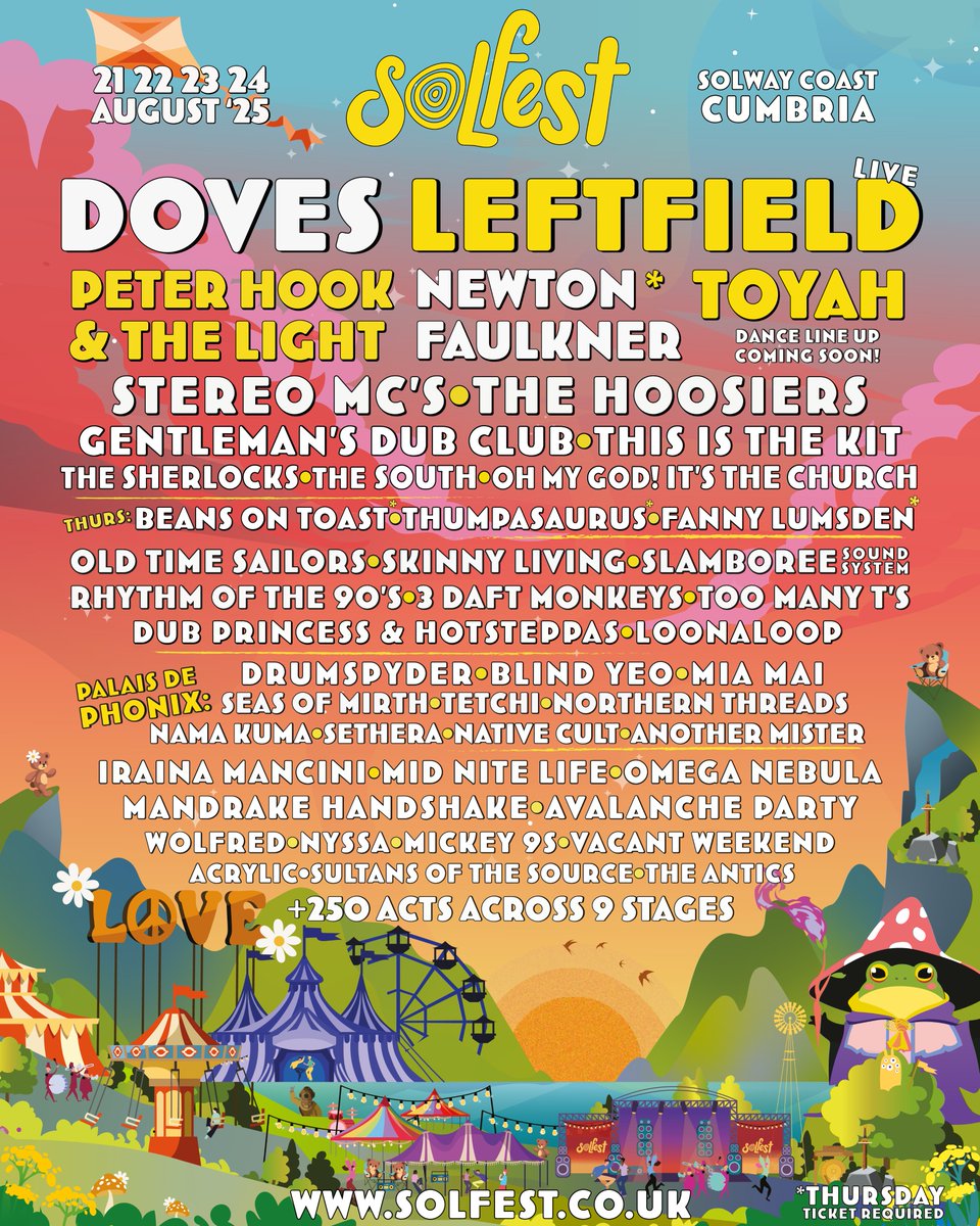 David John Blair (@davidjblair) on Twitter photo Spring has sprung! 🌱 <a href="/Mickey9s/">Mickey 9s</a> ⚡️ Summer ☀️
1️⃣ Sat 14/6 <a href="/TheEdenFestival/">Eden Festival</a> <a href="/MelodromeStage/">The Melodrome</a> headliner 🎟 tinyurl.com/fn4wxwxt
2️⃣ Sat 5/7 <a href="/kelburnparties/">Kelburn Garden Party</a> 🎟 skiddle.com/festivals/kelb…
3️⃣ Sat 23/8 <a href="/solfestofficial/">Solfest</a> Solway Bar 🎟 solfest.co.uk/tickets
☀️23 Music Management. Spring has sprung! 🌱 <a href="/Mickey9s/">Mickey 9s</a> ⚡️ Summer ☀️
1️⃣ Sat 14/6 <a href="/TheEdenFestival/">Eden Festival</a> <a href="/MelodromeStage/">The Melodrome</a> headliner 🎟 tinyurl.com/fn4wxwxt
2️⃣ Sat 5/7 <a href="/kelburnparties/">Kelburn Garden Party</a> 🎟 skiddle.com/festivals/kelb…
3️⃣ Sat 23/8 <a href="/solfestofficial/">Solfest</a> Solway Bar 🎟 solfest.co.uk/tickets
☀️23 Music Management.