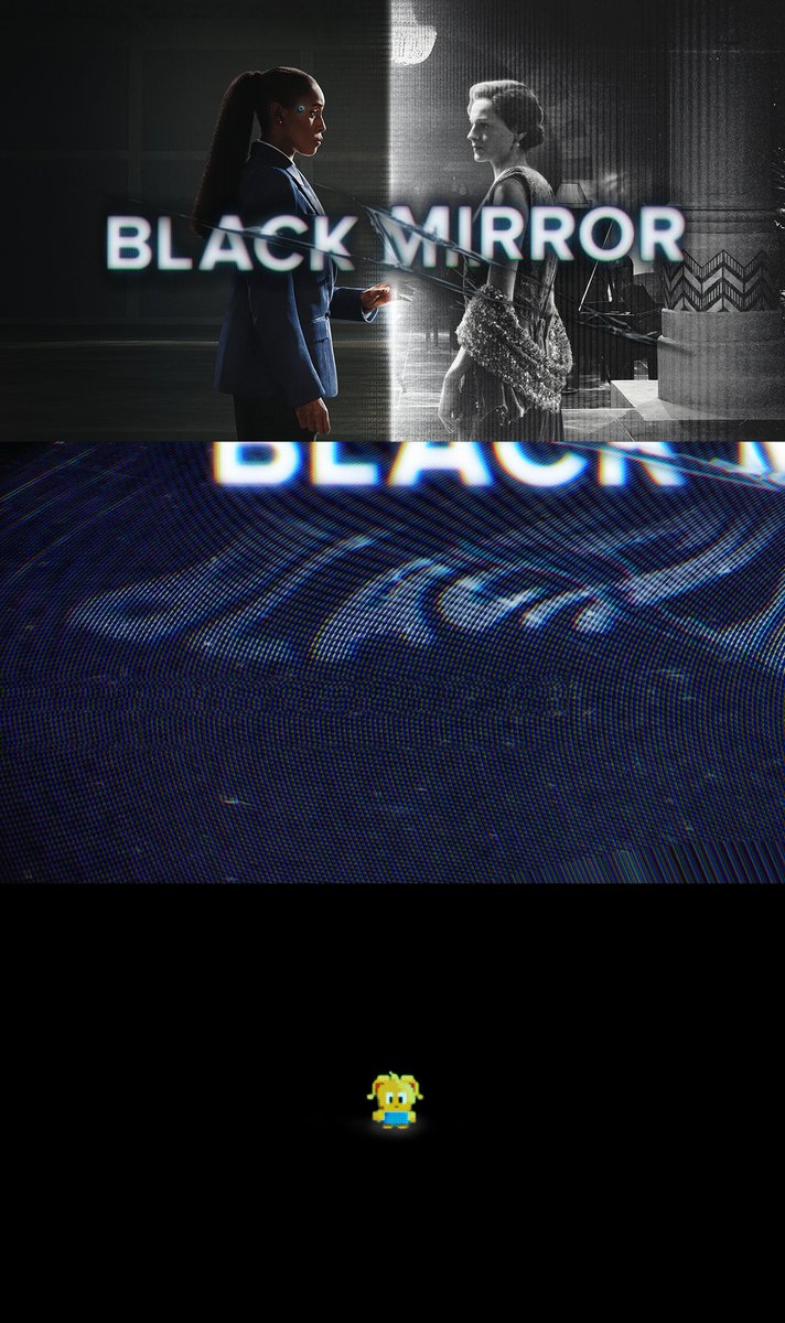 NetflixUK's tweet image. Open to reveal the six new episodes of BLACK MIRROR ⬇️