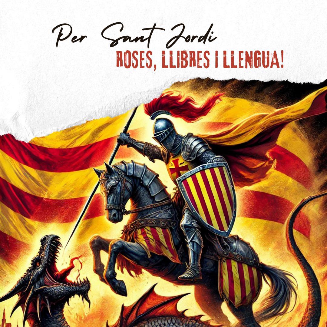 PROMOCIÓ SANT JORDI🌹

Estimes la llengua, la cultura, els PPCC?
Associa’t o subscriu-te a Llengua Nacional: llenguanacional.cat/apunta-t-hi, tria 1 opció (soci/subscriptor) i, a més de la revista, rebràs un llibre d’Albert Jané, Premi d’Honor de les Lletres Catalanes.

Val tot l’abril.