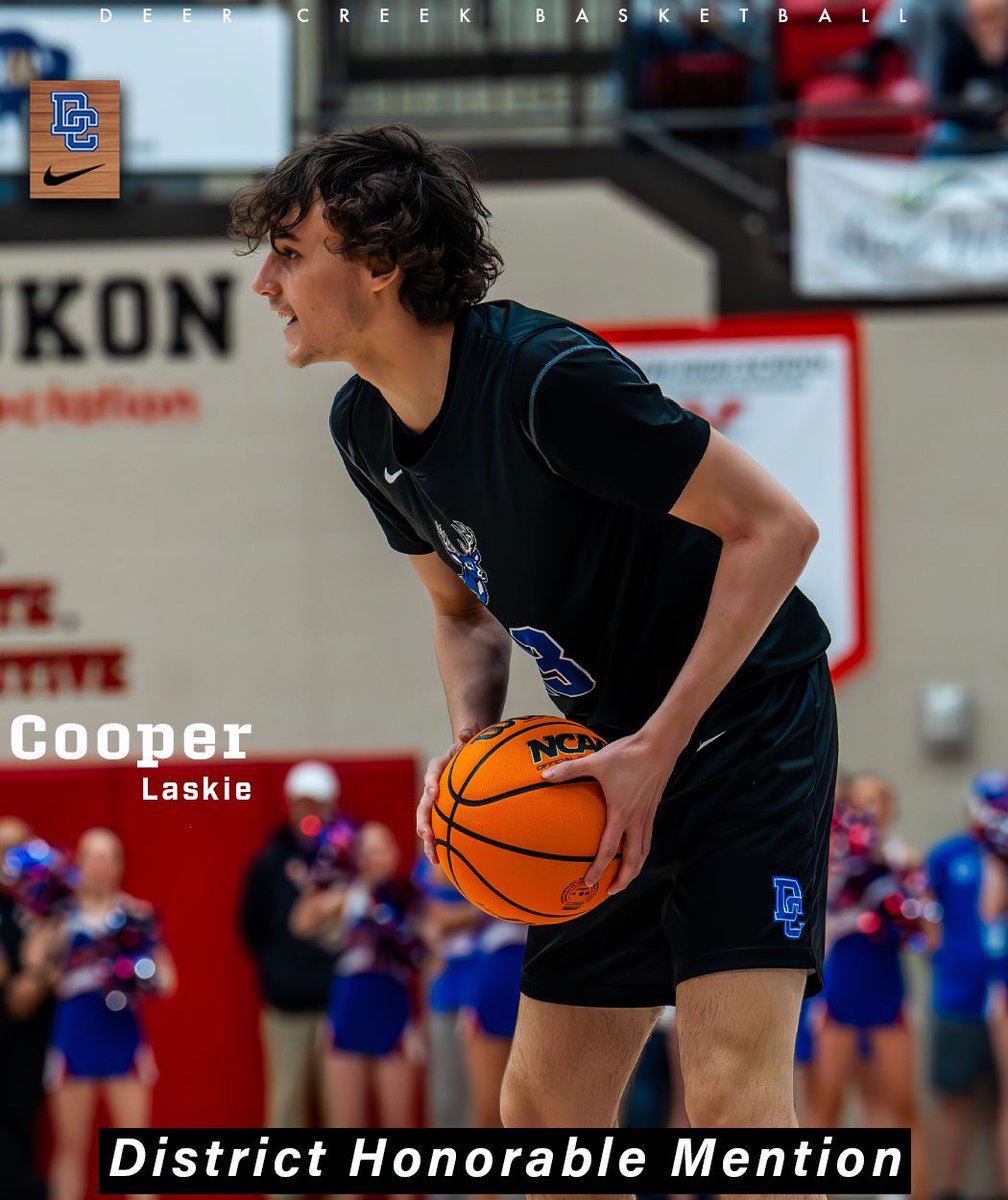 Congrats to Mason Smith, Jaden Nartey, and Cooper Laskie for being named District Honorable Mention!