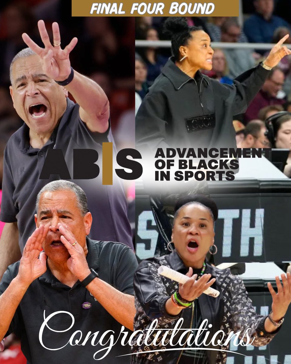 🏀 Congratulations to Dawn Staley &amp; Kelvin Sampson! 

We're celebrating these trailblazers as they lead their teams to the Final Four. Their achievements highlight the importance of diversity in coaching &amp; inspire the next generation. 
#FinalFour #DiversityInSports #Trailblazers
