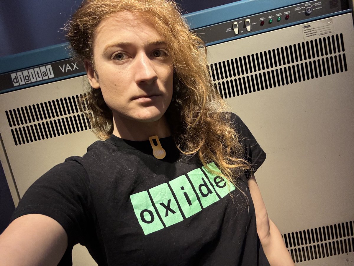 neural oscillator of uncertain significance (@mycoliza) on Twitter photo i think i picked the correct t-shirt to wear to the Computer History Museum i think i picked the correct t-shirt to wear to the Computer History Museum