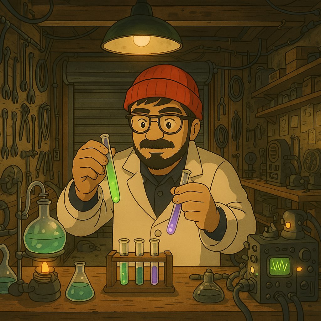 We’re cooking up something in secret…Can’t tell you (yet).
But it glows and it might blow up. 
Stay tuned!