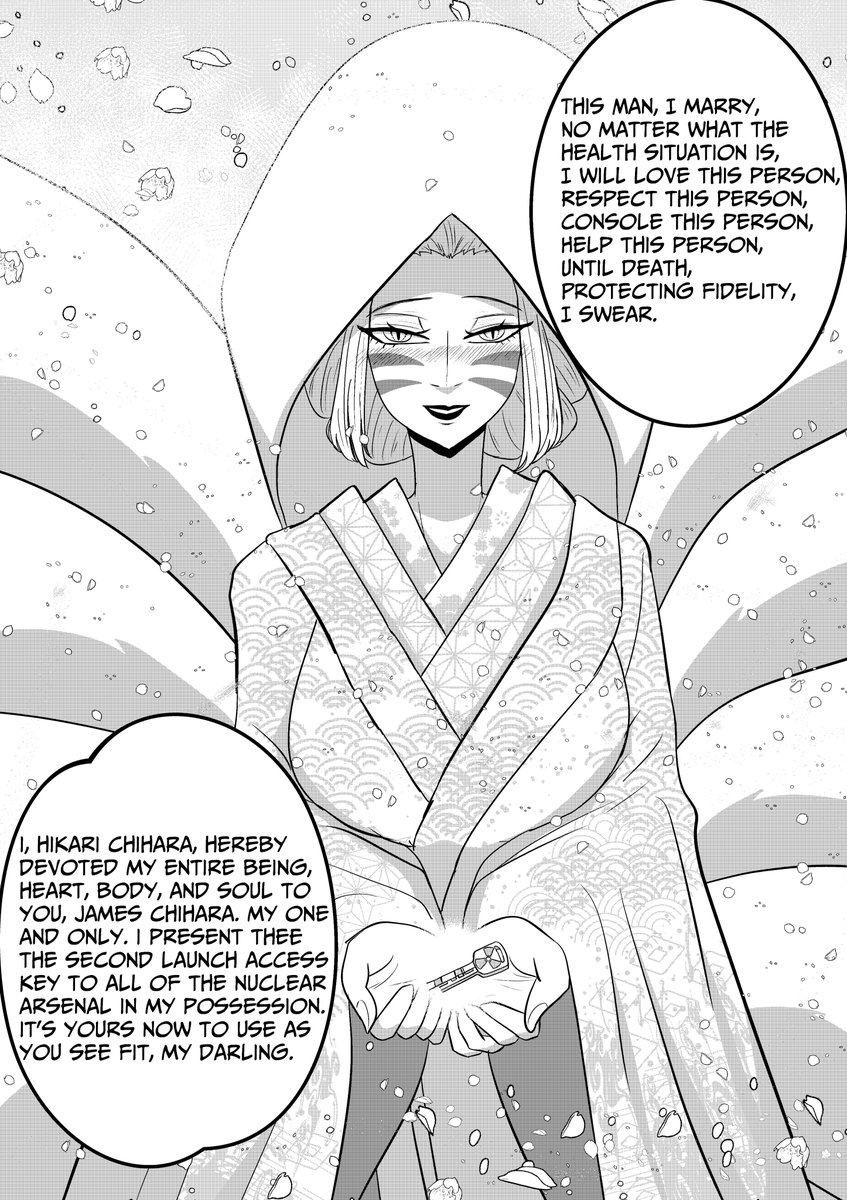 Ranggajati_'s tweet image. Kitsune Warlord's Wedding Oath