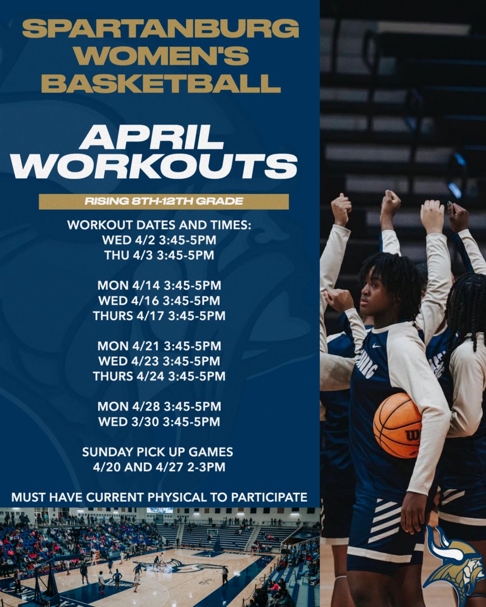 Back to Work! 

Offseason workouts for the 2025-2026 season are starting soon! If you're interested in playing, now is the time to get in the gym and start preparing. Contact Coach Boyd for more information! 💪🏀

#TheSisterhood