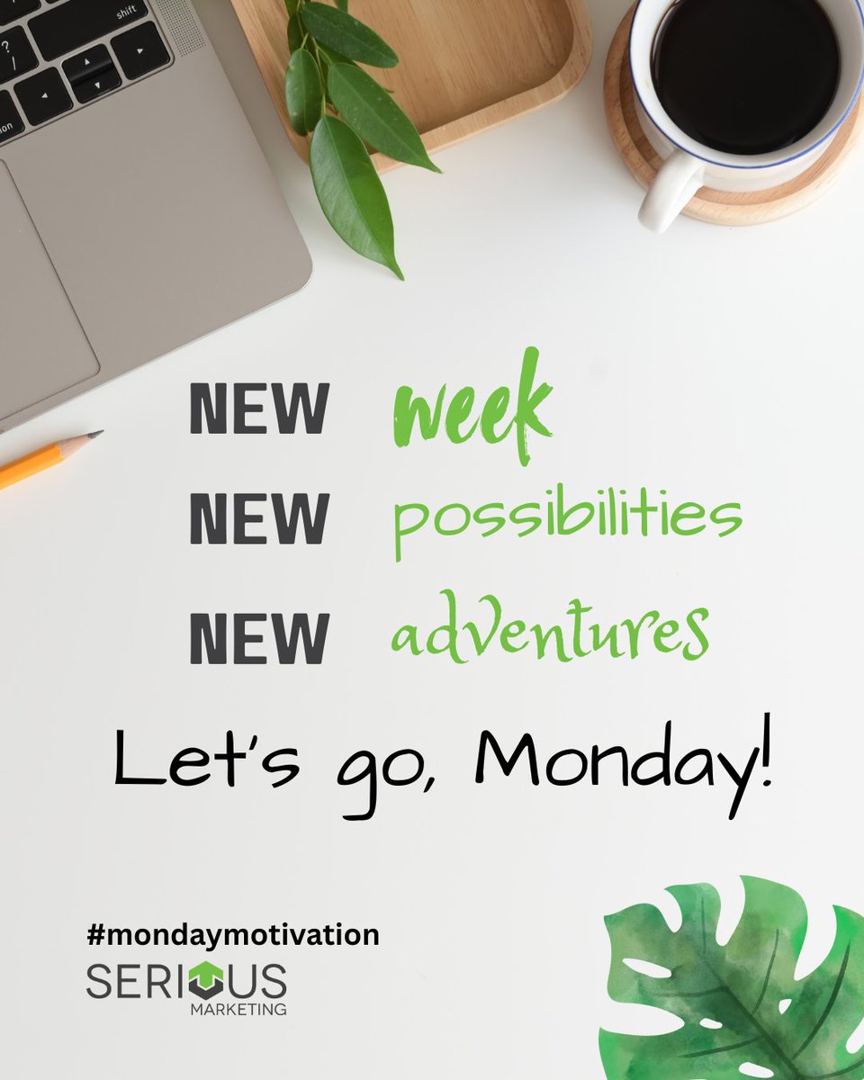 Let's go, Monday! #MondayMotivation