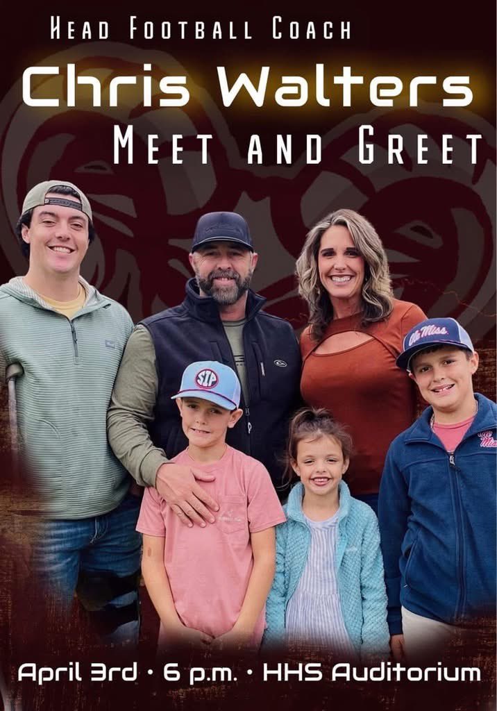HTopperFootball's tweet image. 🚨Don’t forget🚨
Meet & Greet our new head football coach, @chriswalters10!
📅 Date: Thursday, April 3rd
📍Location: HHS Auditorium
⏰ Time: 6:00 p.m.
See you there! 🏈⚪
#WeAreHouston