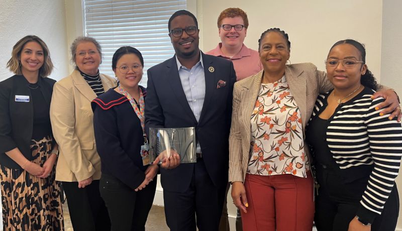 At United Way of Forsyth County's recent Annual Meeting, Reynolds was presented with the Excellence in Service Award for its dedication to community service and giving back in 2024. Reynolds was recognized for its Community Commitment Campaign, which boosted volunteerism and