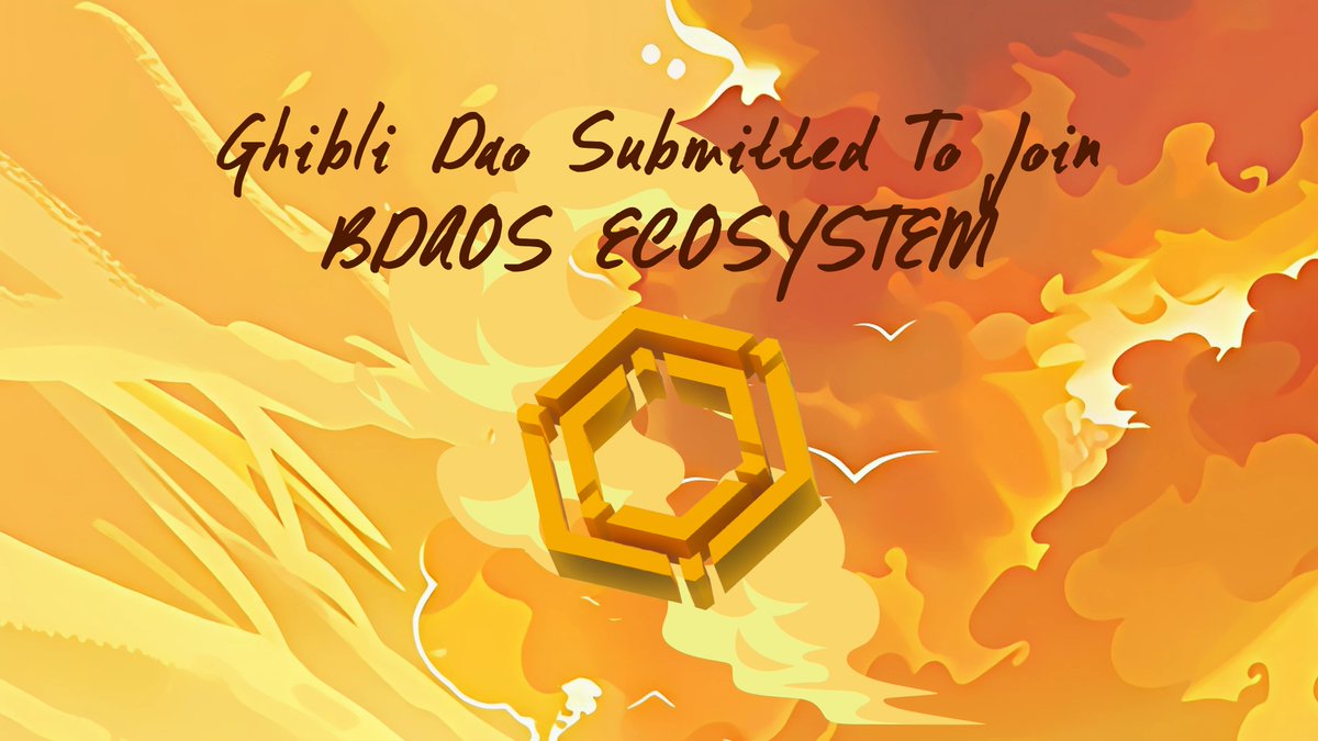 🚀 GHIBILI DAO Joins <a href="/BNBDAOS/">BNB DAOS</a> !

GHIBILI DAO has officially submitted to BNBDAOS. This step brings us closer to unlocking new funding opportunities and scaling our DAO.

📌 Stay tuned for more details!