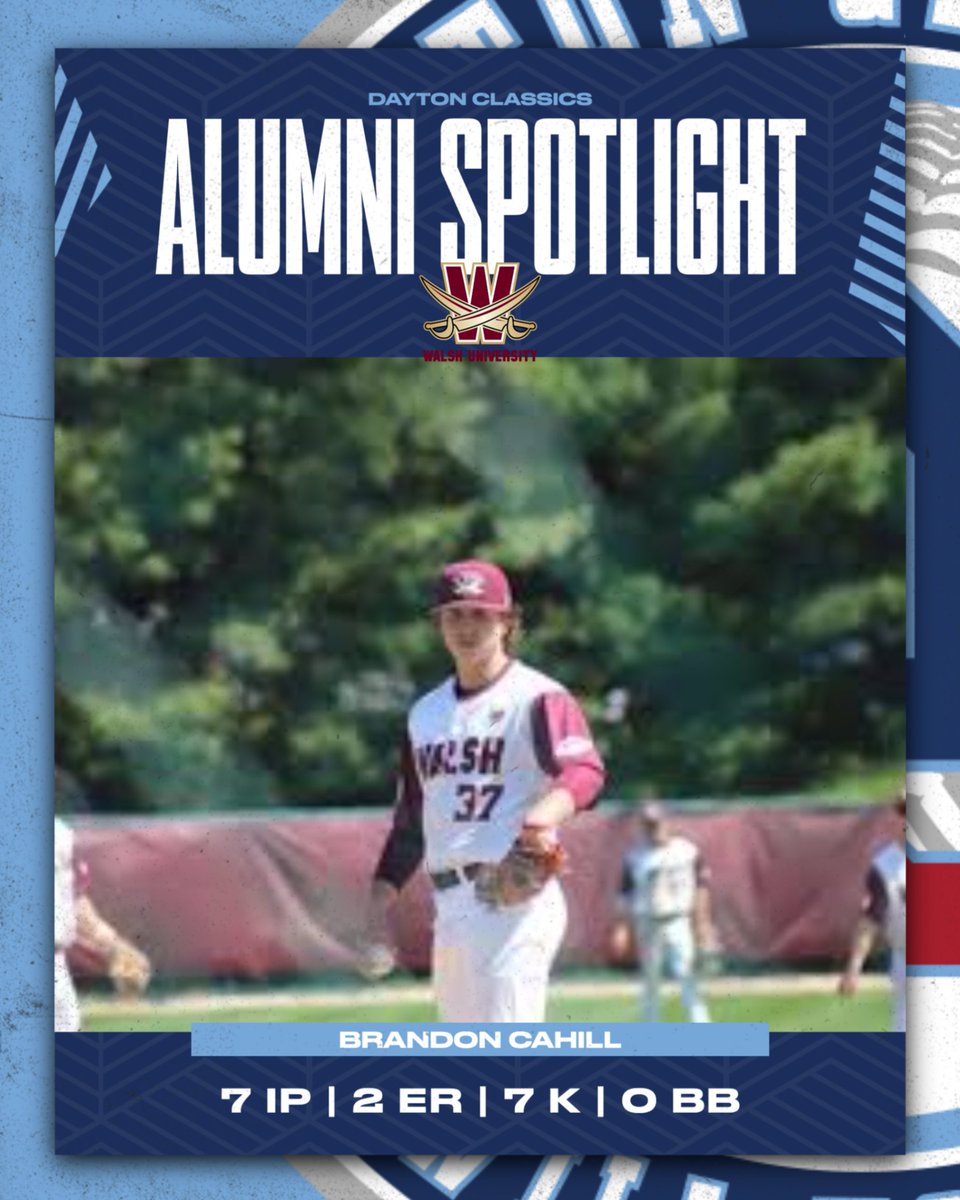 DCBaseball (@daytonclassics) on Twitter photo A dominant outing on the mound for <a href="/BrandonCahill16/">Brandon Cahill</a> in a 7-3 win over Tiffin on Thursday
<a href="/BrandonCahill16/">Brandon Cahill</a> | <a href="/WalshUBaseball/">Walsh U Baseball</a> A dominant outing on the mound for <a href="/BrandonCahill16/">Brandon Cahill</a> in a 7-3 win over Tiffin on Thursday
<a href="/BrandonCahill16/">Brandon Cahill</a> | <a href="/WalshUBaseball/">Walsh U Baseball</a>