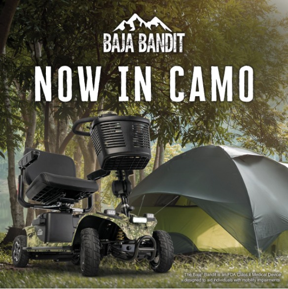 For those who blaze their own trails, the road less traveled beckons. Unleash your adventurous spirit with the Baja Bandit mobility scooter. With speeds of up to 8 mph and a full front and rear suspension, you can adventure in comfort and style!

#BajaMobility #MobilityScooters
