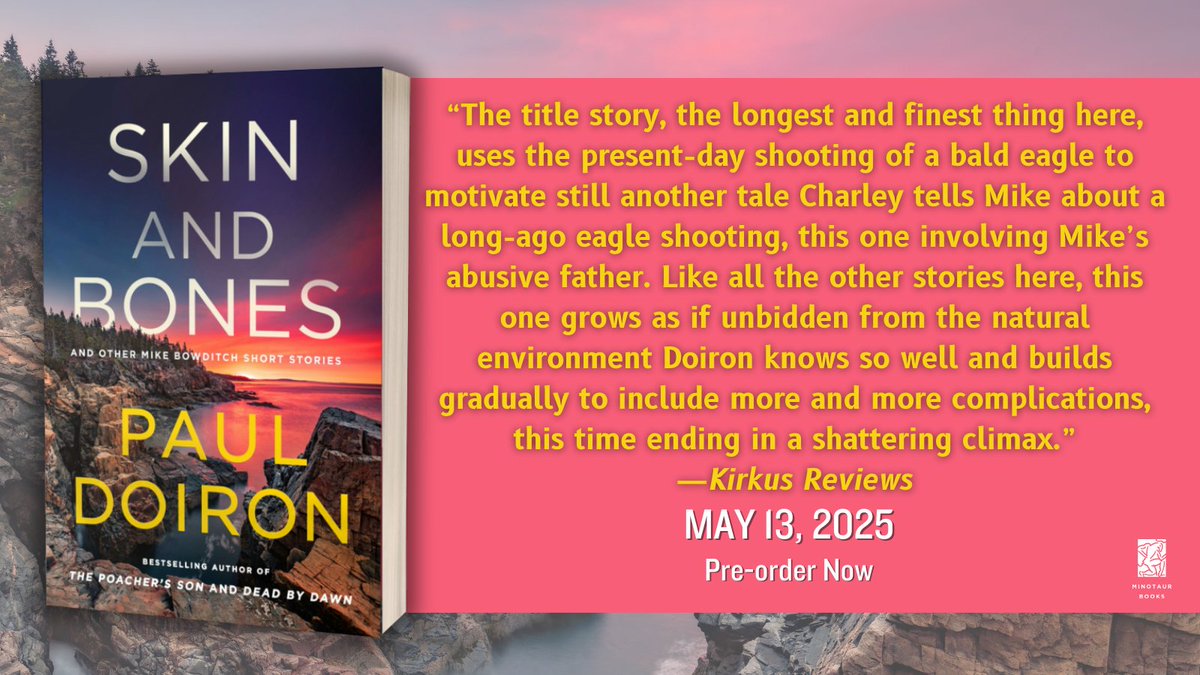 Preorder the "Indispensable" Mike Bowditch Book. SKIN AND BONES is the one book fans of my Mike Bowditch mysteries need to read. mailchi.mp/3063842f1c83/h…