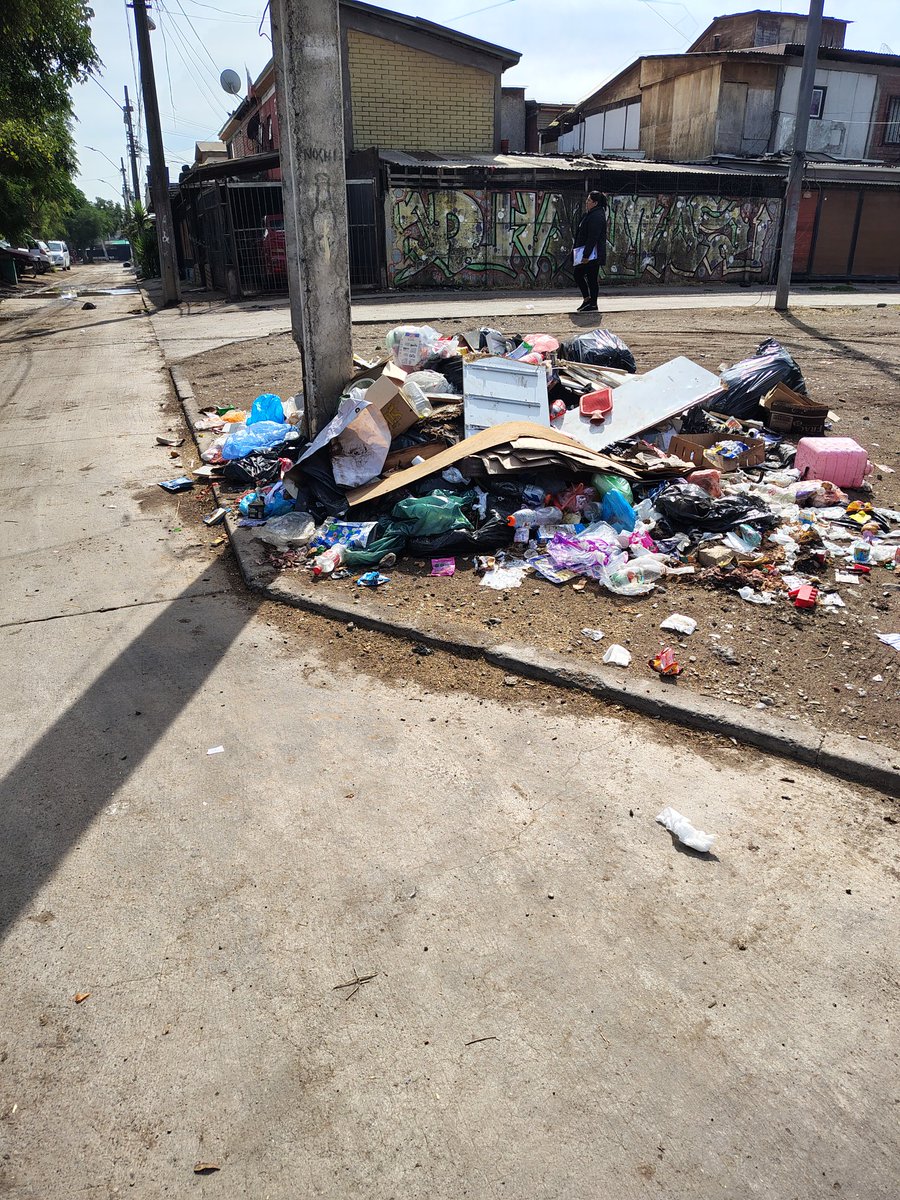 FernandaR's tweet photo. Estimado @fmunozv así se encuentra calle Coyhaique con tortel, se en podrian poner unos basureros permanetes. @Alejand41974376  @Eduxestcentral @muniecentral @AngelicaCid2021 https://t.co/gsDcrgKyxq