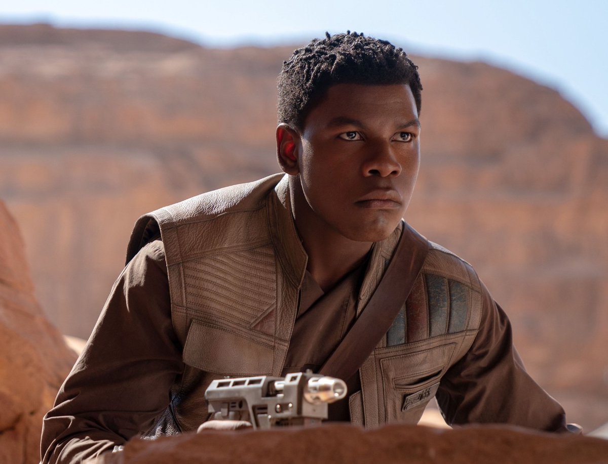 Variety's tweet image. John Boyega calls out "Star Wars" fans for being okay with Black actors playing "the best friend" but not the lead hero.

“Lemme tell ya, ‘Star Wars’ always had the vibe of being in the most whitest, elite space. It’s a franchise that’s so white that a Black person existing in…