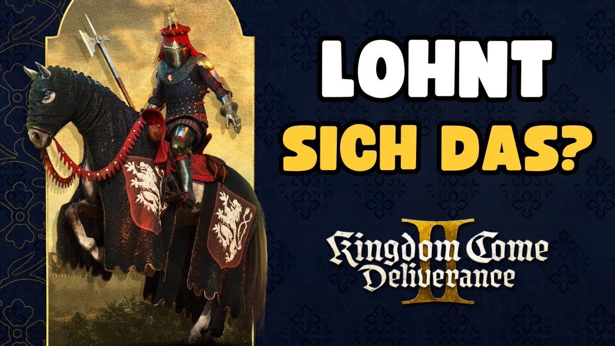 Lohnt sich das Lion‘s Crest DLC in Kindgom Come Deliverance 2? Ja…und Nein.

Hier geht‘s zum kompletten Review:
youtu.be/BHY5PXk6-D4