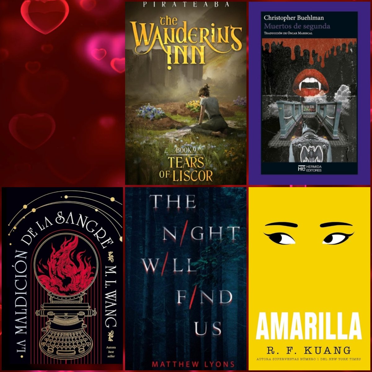 📣Mencions Honorífiques📣

𝐓𝐞𝐚𝐫𝐬 𝐨𝐟 𝐋𝐢𝐬𝐜𝐨𝐫
<a href="/pirateaba/">pirateaba</a>

𝐌𝐮𝐞𝐫𝐭𝐨𝐬 𝐝𝐞 𝐒𝐞𝐠𝐮𝐧𝐝𝐚
@Buehlmeister
<a href="/EditoresHermida/">Hermida Editores</a>

𝐋𝐚 𝐌𝐚𝐥𝐝𝐢𝐜𝐢𝐨𝐧 𝐃𝐞 𝐋𝐚 𝐒𝐚𝐧
<a href="/umbrieleditores/">Umbriel editores</a>

𝐓𝐡𝐞 𝐍𝐢𝐠𝐡𝐭 𝐖𝐢𝐥𝐥 𝐅𝐢𝐧𝐝 𝐔𝐬
#Lyons

𝐀𝐦𝐚𝐫𝐢𝐥𝐥𝐚
<a href="/kuangrf/">Rebecca F. Kuang</a>
<a href="/bookavivo/">BookaVivo</a>