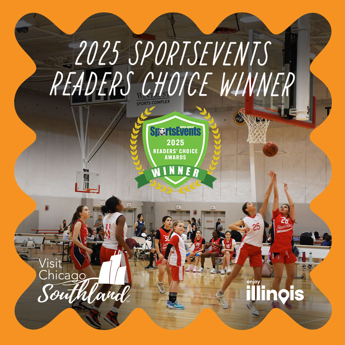Visit Chicago Southland (@visitsouthland) on Twitter photo Visit Chicago Southland & <a href="/WintrustSportsC/">WintrustSportsComplex</a> at Bedford Park are 2025 SportsEventsReaders’ Choice Awards winners – for best destination & best indoor sports venue, respectively. Contact us to start planning your next championship tournament!
visitchicagosouthland.com/blog/wintrusts… Visit Chicago Southland & <a href="/WintrustSportsC/">WintrustSportsComplex</a> at Bedford Park are 2025 SportsEventsReaders’ Choice Awards winners – for best destination & best indoor sports venue, respectively. Contact us to start planning your next championship tournament!
visitchicagosouthland.com/blog/wintrusts…