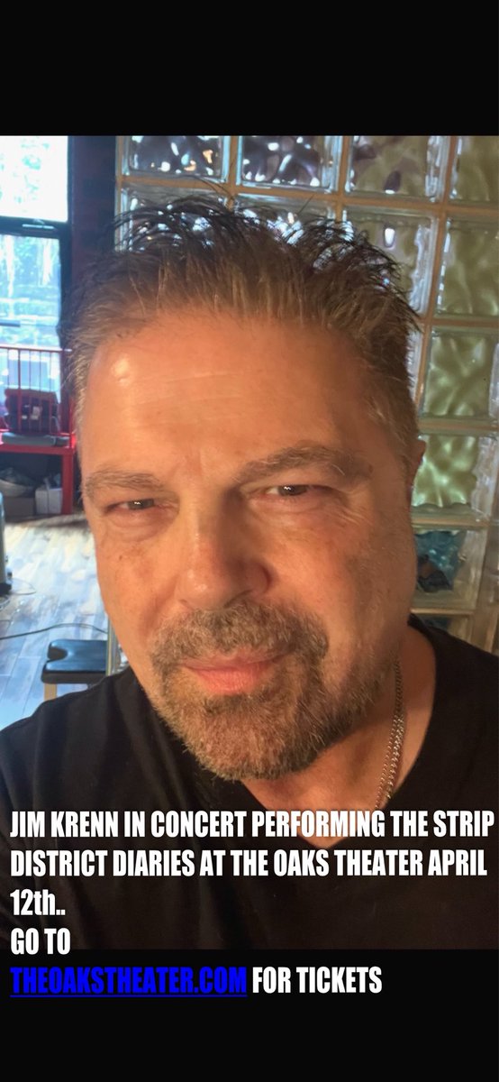 join me at the oaks theater april 12th..go to theoakstheater.com for tickets