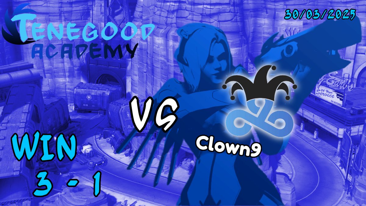 Et on enchaine ! La team Academy s'est imposée 3 - 1 hier face à Clown9, au #OAFO25
On s'arrêtera pas là ! GGs