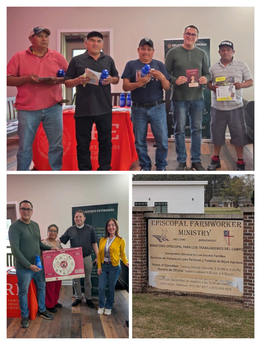 Consulmex Raleigh (@consulmexrlm) on Twitter photo En colaboración con EFWM.org, proporcionamos información sobre #ProtecciónPreventiva
Damos la bienvenida a trabajadores agrícolas en Dunn, NC
<a href="/SRE_mx/">Relaciones Exteriores</a>
<a href="/EmbamexEUA/">Embassy of Mexico in the U.S.</a>
<a href="/vcalva/">Vanessa Calva Ruiz (she/ella)</a> En colaboración con EFWM.org, proporcionamos información sobre #ProtecciónPreventiva
Damos la bienvenida a trabajadores agrícolas en Dunn, NC
<a href="/SRE_mx/">Relaciones Exteriores</a>
<a href="/EmbamexEUA/">Embassy of Mexico in the U.S.</a>
<a href="/vcalva/">Vanessa Calva Ruiz (she/ella)</a>