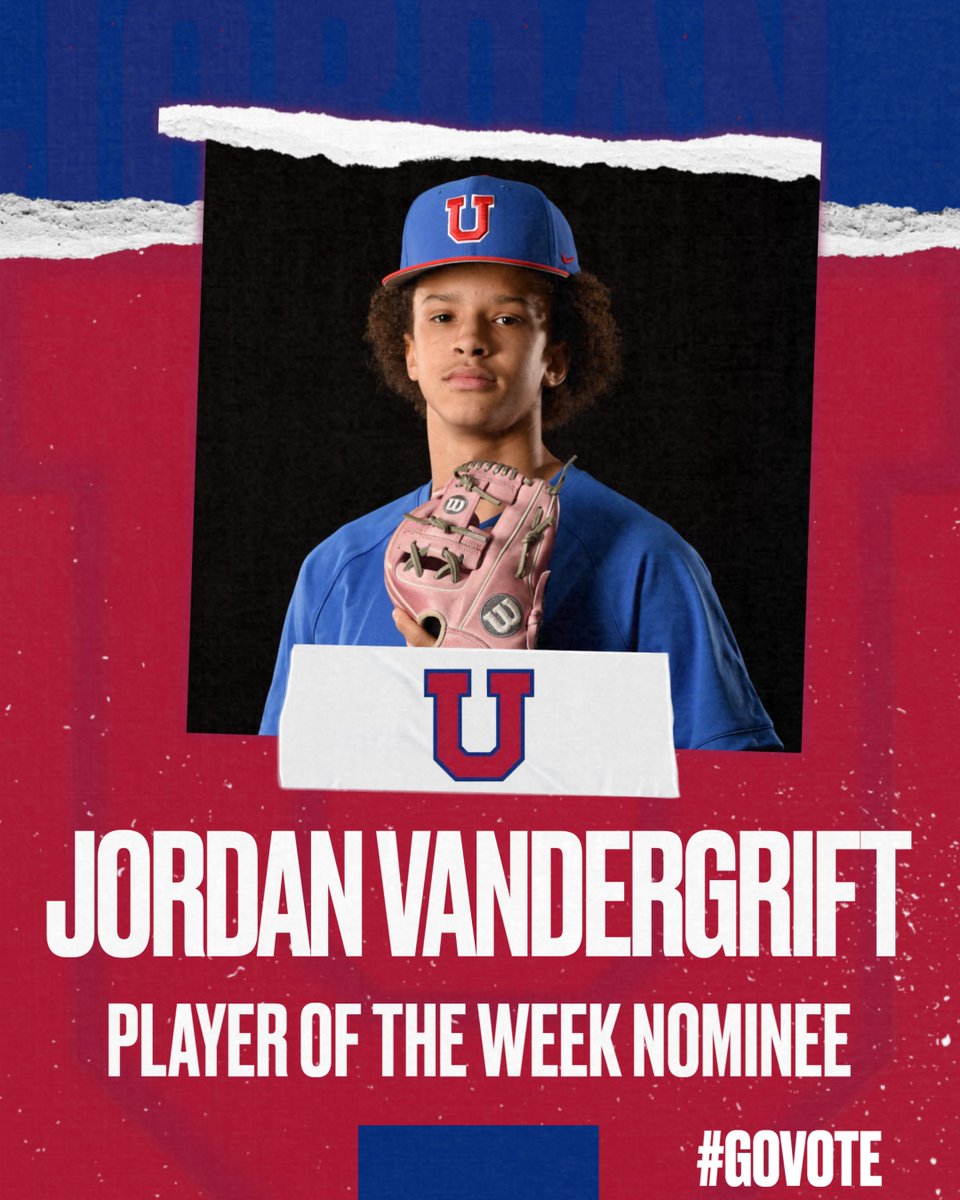 Jordan Vandergrift '27 has been nominated by the Commercial Appeal for Player of the Week!

Last week, Vandergrift threw a complete-game, four-hitter and struck out eight in a 3-2 win over Olive Branch.

Click the link in the bio and go vote!!!

#GoOwls
