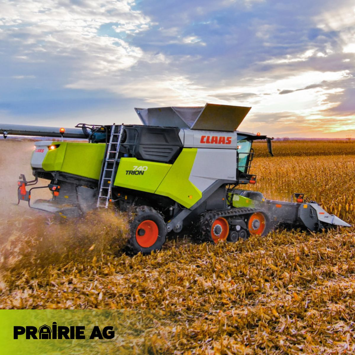 Get More Done with the CLAAS TRION 740! Power, efficiency, and reliability for every harvest. ▶️ loom.ly/RmqrbR0.

#PrairieAG #CLAAS #TRION740 #HarvestEfficiency #BuiltToPerform