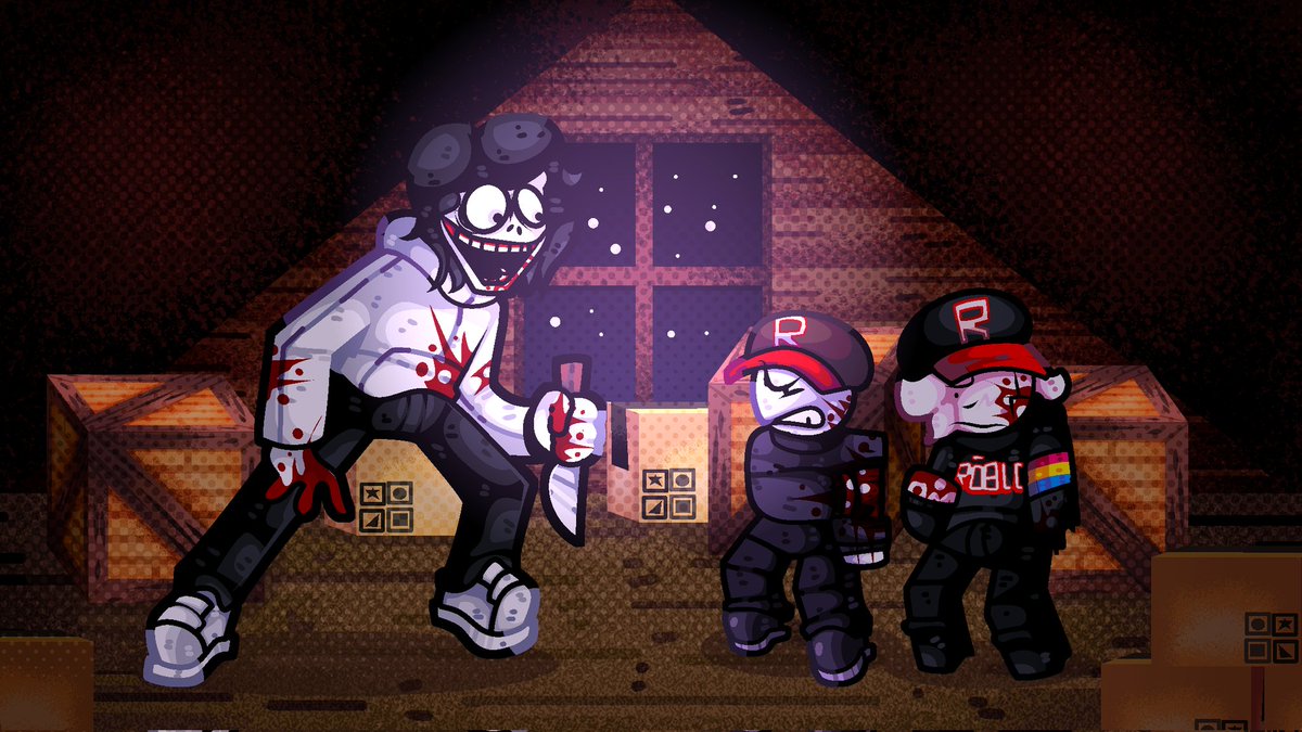 a_Crimson_Bird's tweet image. ✨🩸Perpetrators🩸✨

(4/?)

#pillarchase2 #pc2 #fridaynightfunkin #fnf #roblox #pillarchase