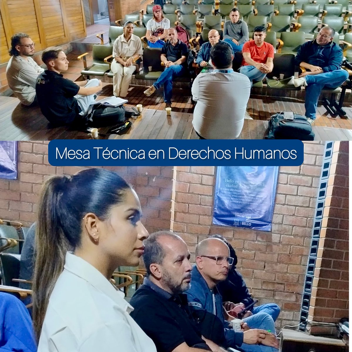 Desde nuestra labor misional como Personería de Bello en la defensa y promoción de los derechos humanos, participamos en la Mesa Técnica en DDHH, un espacio de diálogo y construcción colectiva, para fortalecer estrategias que garanticen el bienestar de la comunidad bellanita.💛💙